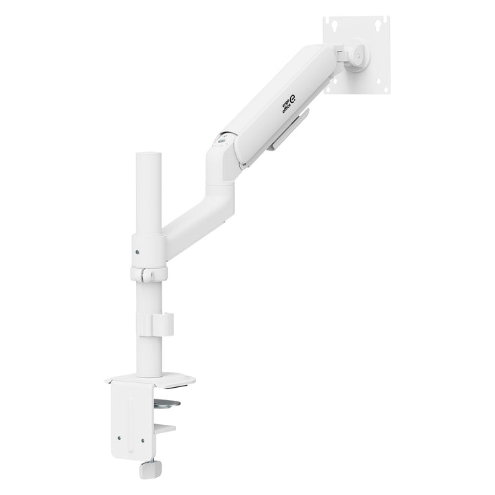Ergo Office-monitorhouder/-beugel, gasveer, 17"-32", 1-10 kg, matwit, max. VESA 100x100, ER-691 W
