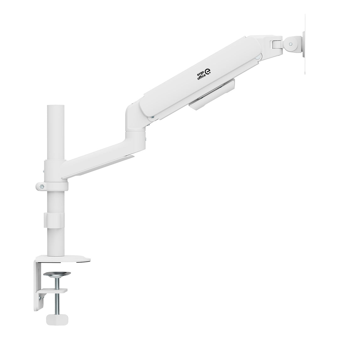 Ergo Office-monitorhouder/-beugel, gasveer, 17"-32", 1-10 kg, matwit, max. VESA 100x100, ER-691 W