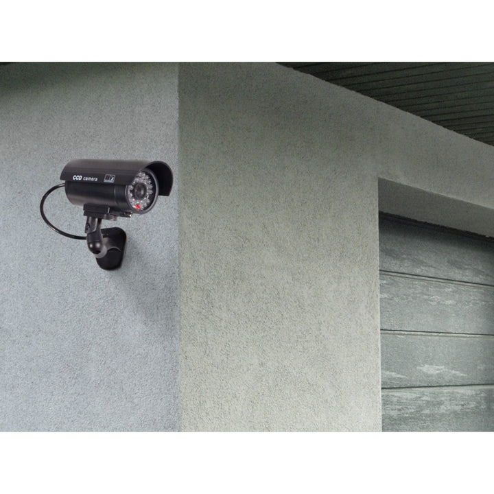 Camera dummy IR9000 B IR LED zwart zwaailicht, 2 stuks