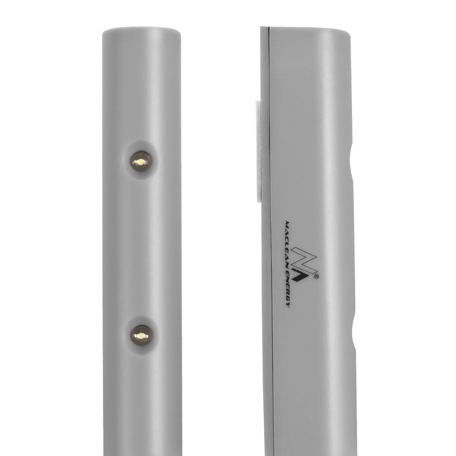 Maclean 6LED keukenlamp voor onder een kastje, langwerpig, met bewegingssensor, 5xAA, MCE123 + 5x AAA alkalinebatterij Varta Industrial
