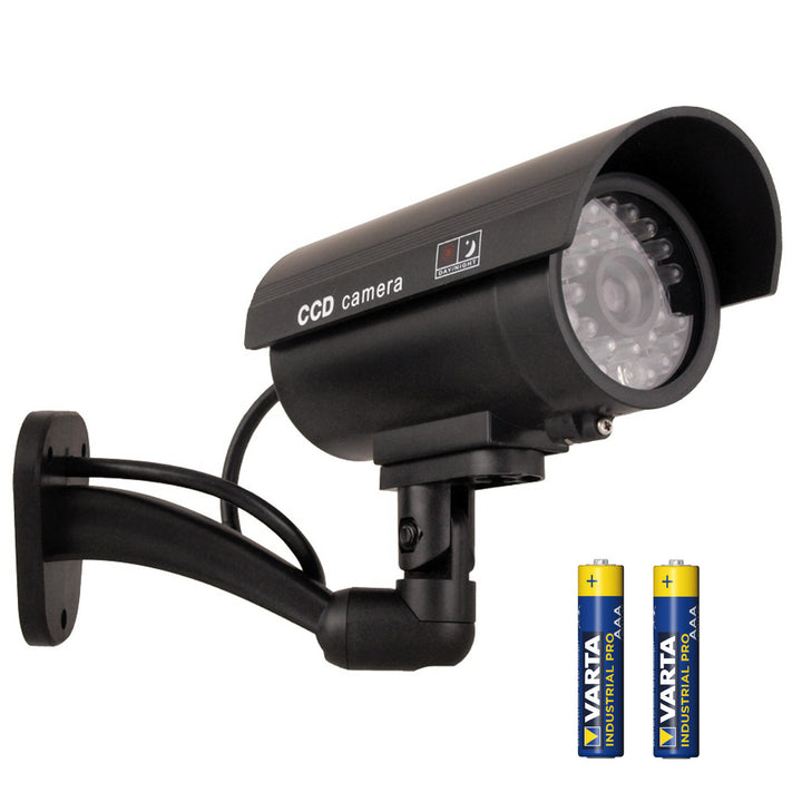 Atrapa IR9000 B IR camera IR LED czarna + 2x AAA Varta Industrial