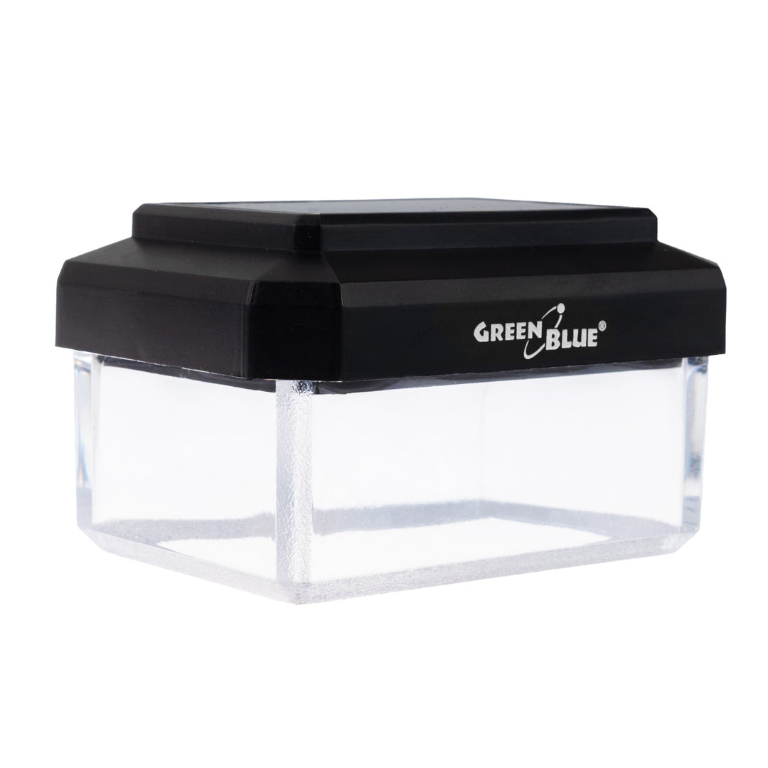 GreenBlue LED-zonnelamp voor paal, 60 x 40 mm, envelopvormige kap, 3200 K, GB125 WW