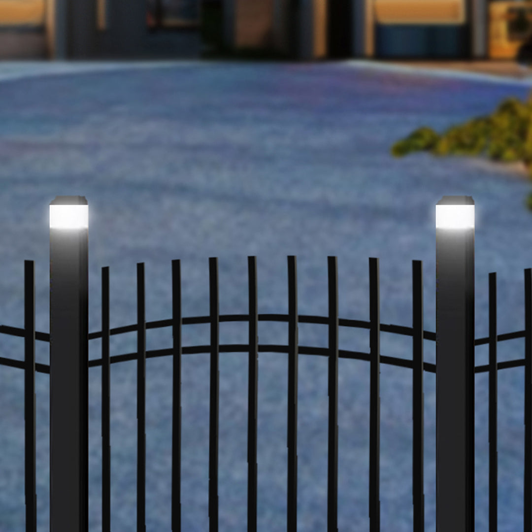 GreenBlue LED-zonnelamp voor paal, 60 x 40 mm, envelopvormige kap, 3200 K, GB125 WW