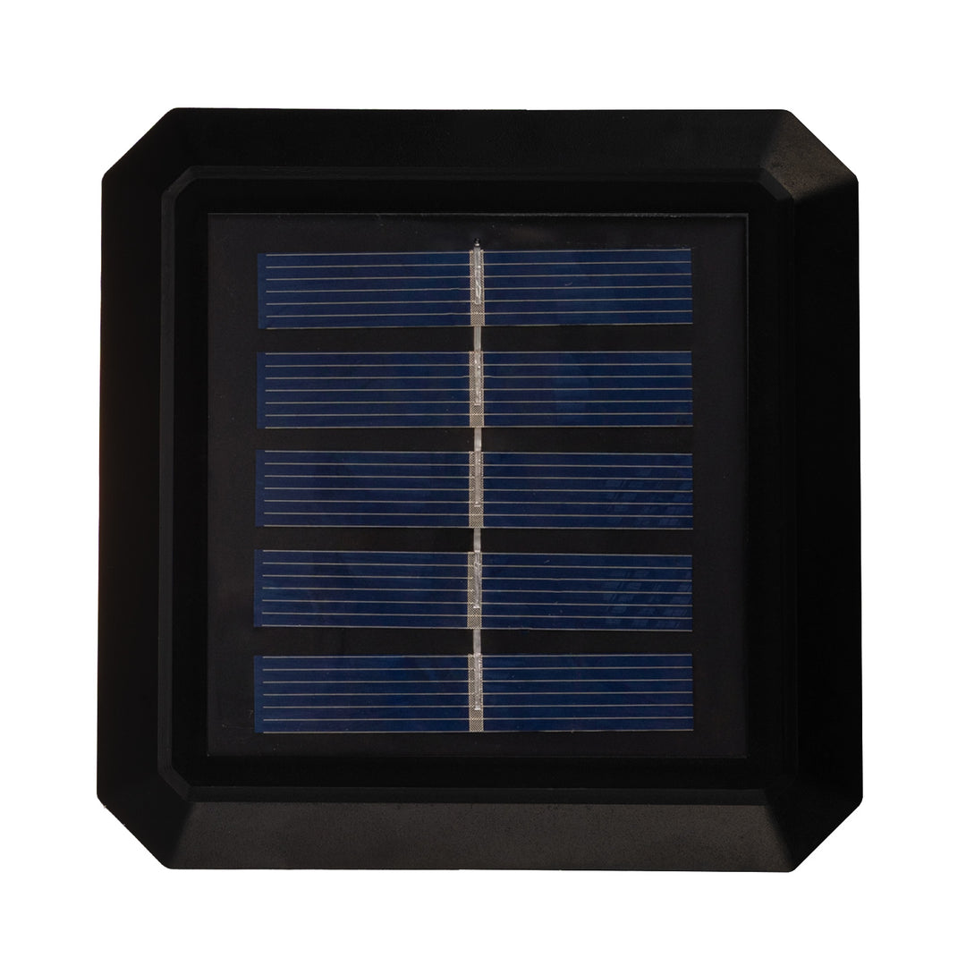GreenBlue LED-zonnelamp voor paal, 80x80 mm, envelopvormige kap, 3200 K, GB127 WW