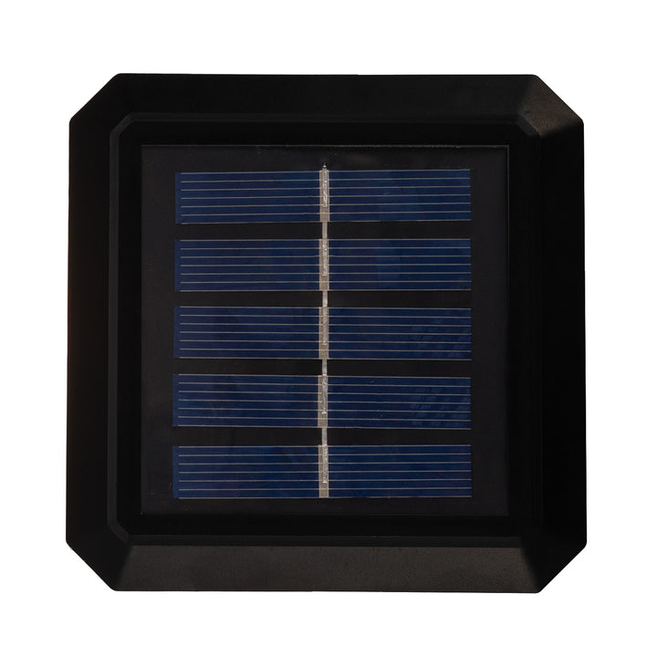 GreenBlue LED-zonnelamp voor paal, 80x80 mm, envelopvormige kap, 3200 K, GB127 WW