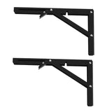 Inklapbare beugel voor Maclean-wandplank, min. 250 mm, max. 500 mm, max. 50 kg, 2 stuks, MC-194