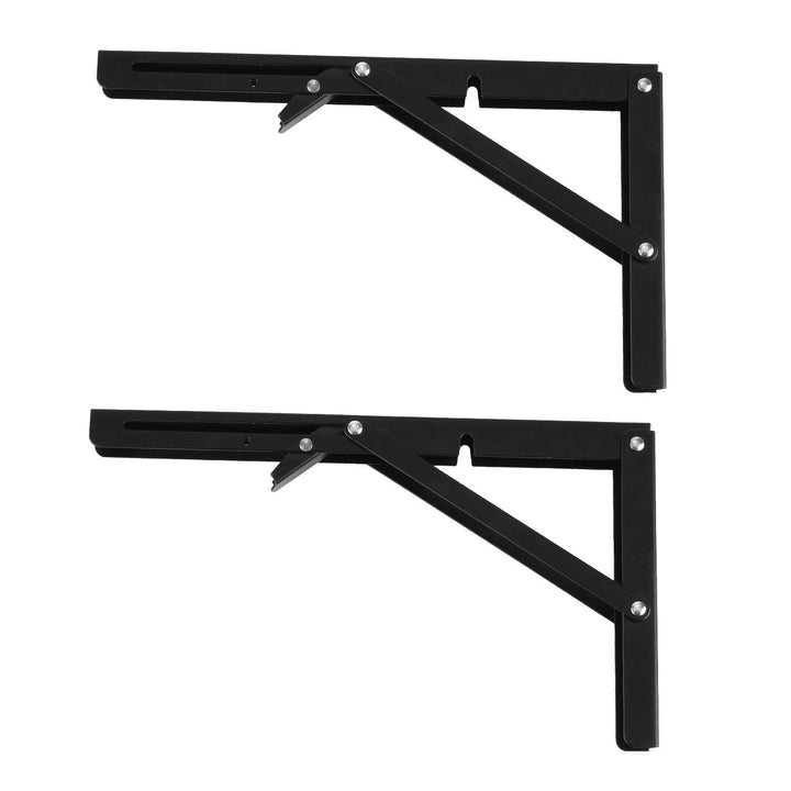 Inklapbare beugel voor Maclean-wandplank, min. 300 mm, max. 600 mm, max. 50 kg, 2 stuks, MC-195
