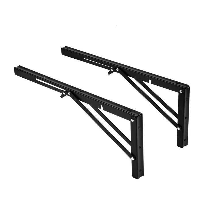 Inklapbare beugel voor Maclean-wandplank, min. 350 mm, max. 700 mm, max. 50 kg, 2 stuks, MC-196