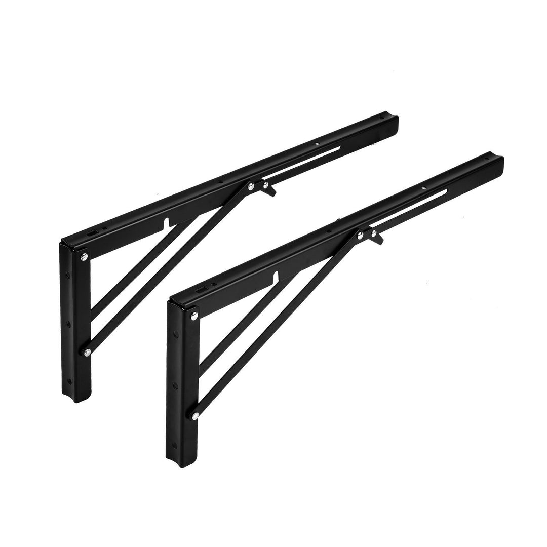 Inklapbare beugel voor Maclean-wandplank, min. 350 mm, max. 700 mm, max. 50 kg, 2 stuks, MC-196