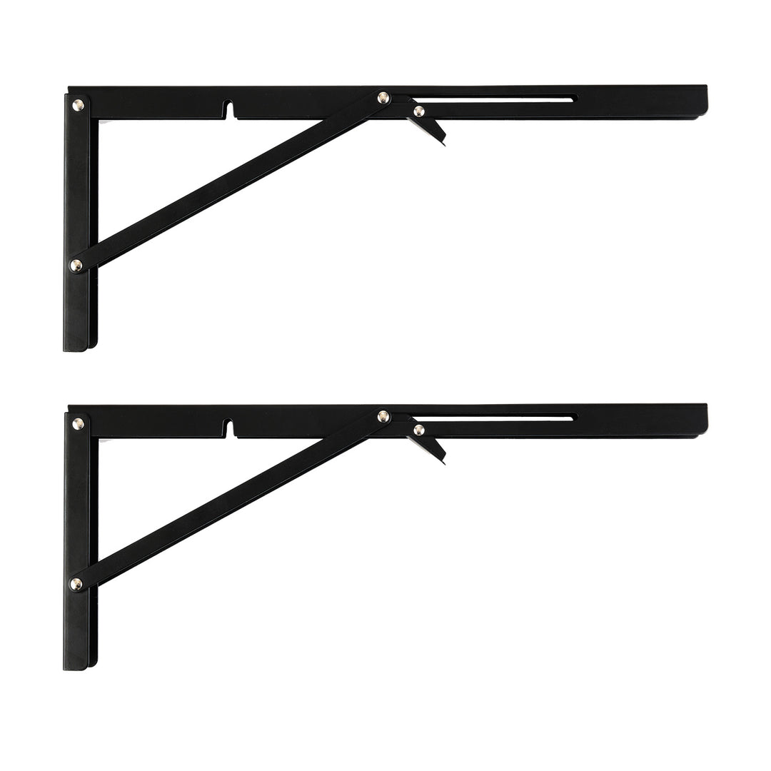 Inklapbare beugel voor Maclean-wandplank, min. 350 mm, max. 700 mm, max. 50 kg, 2 stuks, MC-196