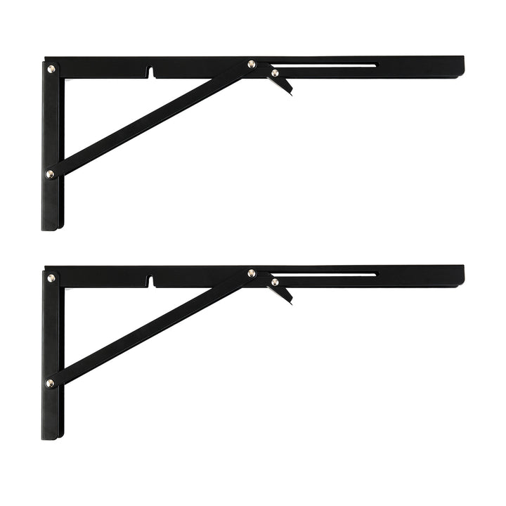 Inklapbare beugel voor Maclean-wandplank, min. 350 mm, max. 700 mm, max. 50 kg, 2 stuks, MC-196