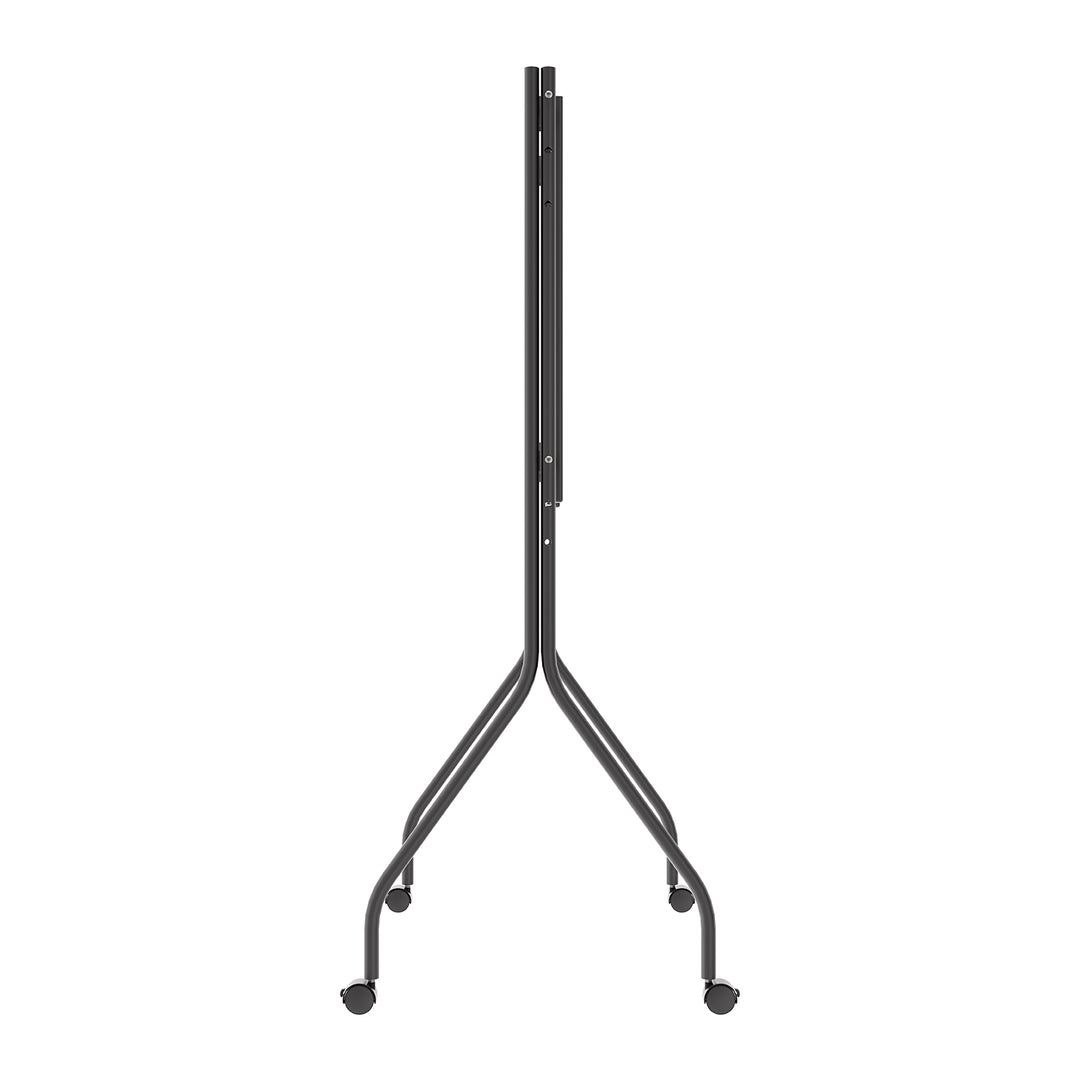 Maclean tv-standaard/tv-karretje, op wieltjes, 37-80", max. draagvermogen 50 kg, max. VESA 600x400, zwart, MC-180 B