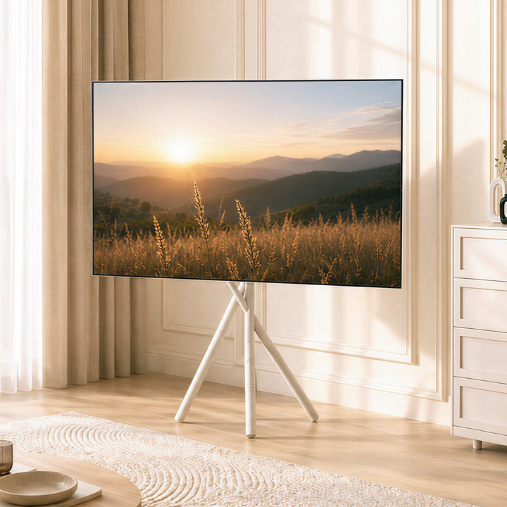 Maclean tv-beugel / vloerstandaard, 27-55", max. VESA 200x200, max. 60 kg, MC-181 W