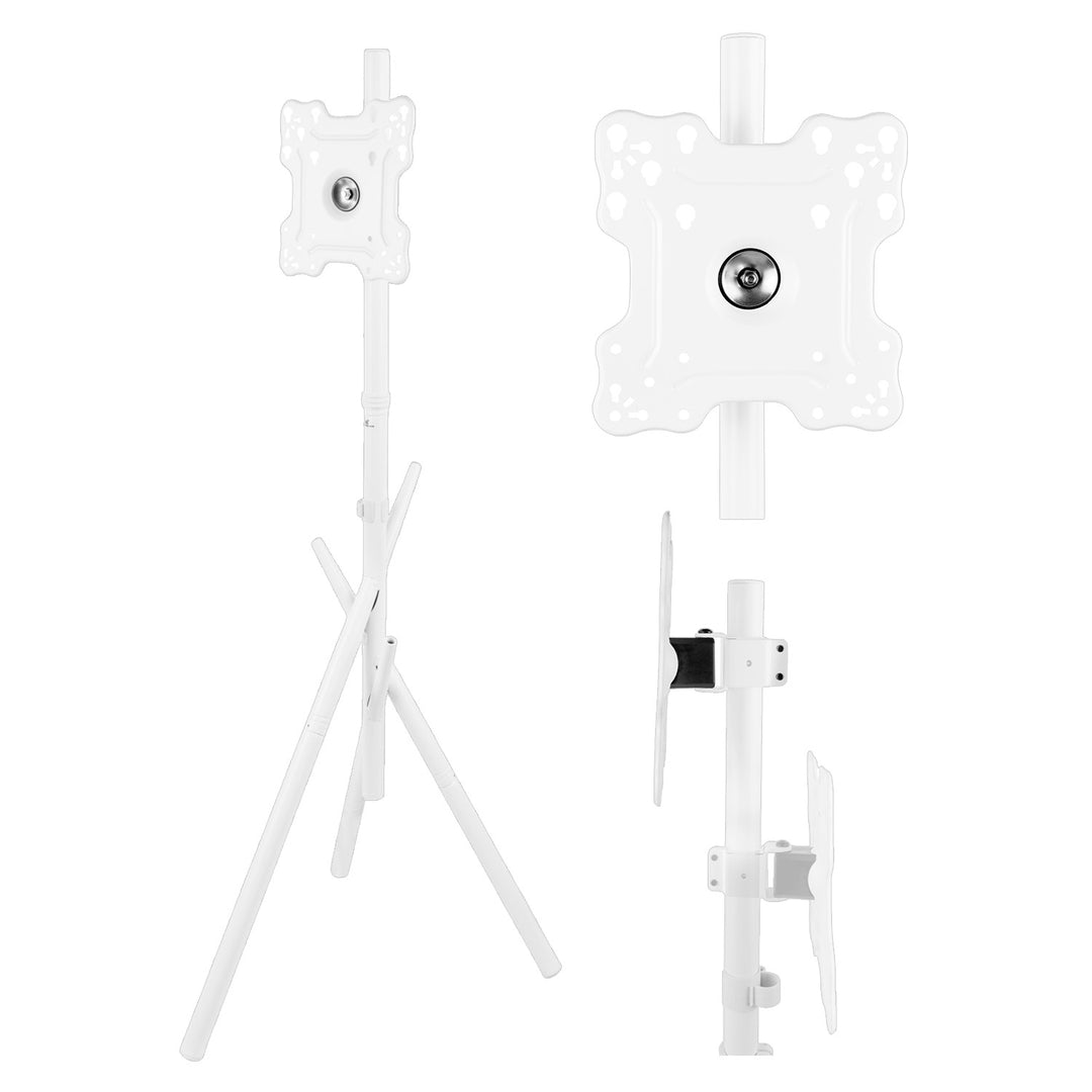 Maclean tv-beugel / vloerstandaard, 27-55", max. VESA 200x200, max. 60 kg, MC-181 W