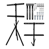 Vloerbeugel / -standaard voor Maclean-tv's, 37-80", max. VESA 600x400, max. 60 kg, MC-182 B