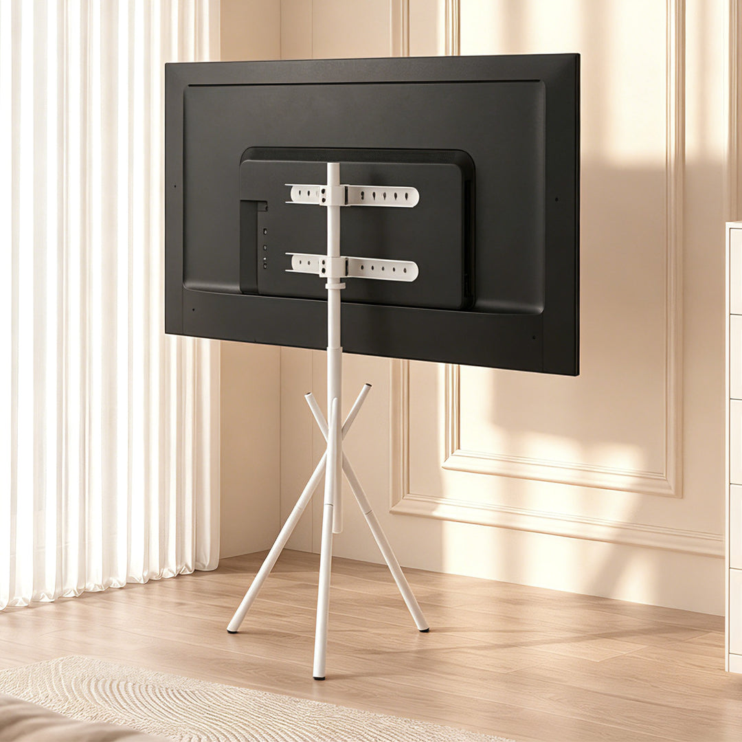 Maclean tv-beugel / vloerstandaard, 37-80", max. VESA 600x400, max. 60 kg, MC-182 W