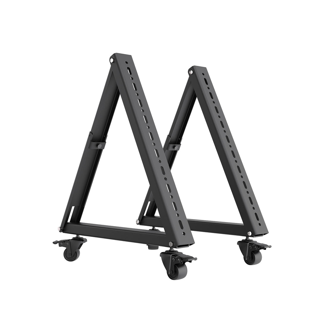 Maclean tv-kar / vloerstandaard, 37-80", max. VESA 800x400, max. 75 kg, verplaatsbaar, wielvergrendeling, MC-183