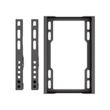 Maclean tv-beugel/hanger, max. VESA 200x200, 13-43", tot 45 kg, zwart, kantelbaar van 0° tot -8°, MC-186