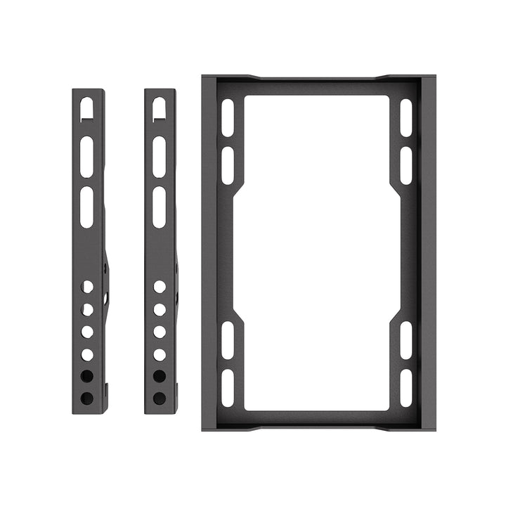 Maclean tv-beugel/hanger, max. VESA 200x200, 13-43", tot 45 kg, zwart, kantelbaar van 0° tot -8°, MC-186