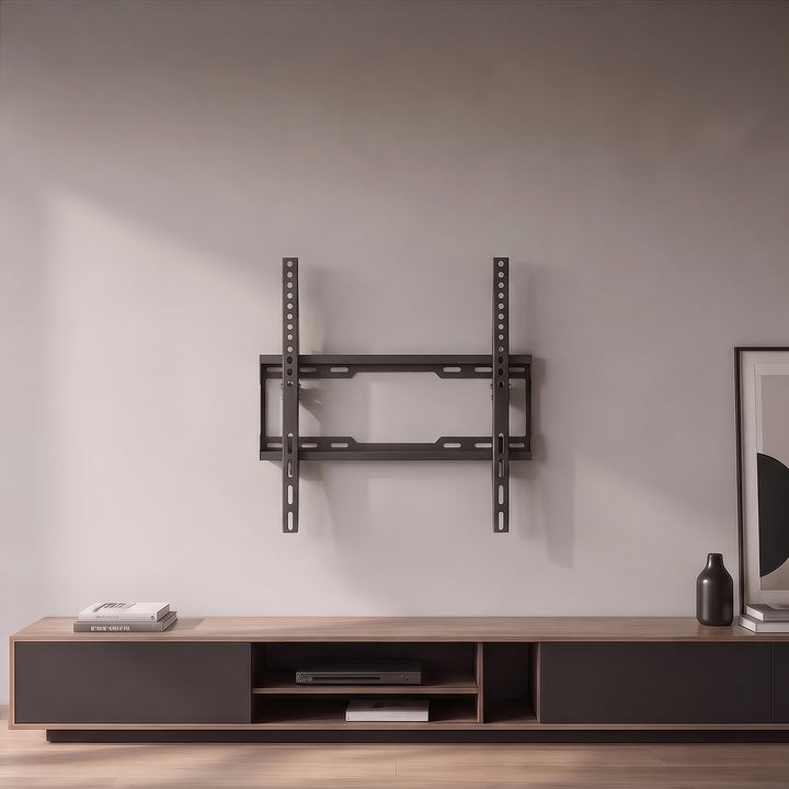 Maclean tv-beugel/hanger, max. VESA 400x400, 32-75", tot 45 kg, zwart, kantelbaar van 0° tot -8°, MC-187