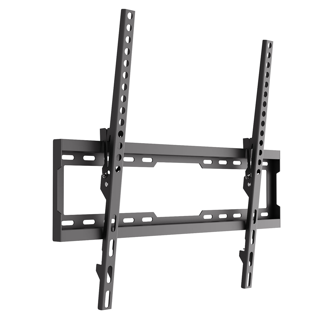 Maclean tv-beugel/hanger, max. VESA 600x400, 37-86", tot 45 kg, zwart, kantelbaar van 0° tot -8°, MC-188