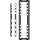 Maclean tv-beugel/hanger, max. VESA 600x400, 37-86", tot 45 kg, zwart, kantelbaar van 0° tot -8°, MC-188