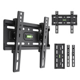Maclean tv-beugel/hanger, max. VESA 200x200, 13-43", tot 45 kg, zwart, kantelbaar +2°~-10°, MC-189