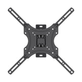 Maclean tv-beugel/hanger, max. VESA 400x400, 32-55", tot 25 kg, zwart, kantelbaar van 0° tot -15° en draaibaar van +90° tot -90°, MC-190