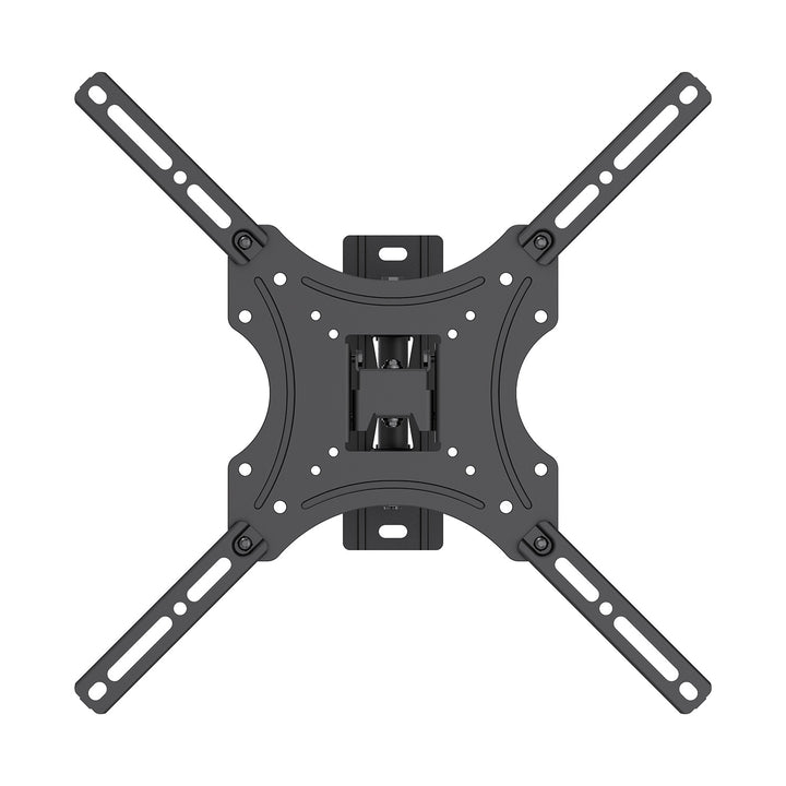 Maclean tv-beugel/hanger, max. VESA 400x400, 32-55", tot 25 kg, zwart, kantelbaar van 0° tot -15° en draaibaar van +90° tot -90°, MC-190