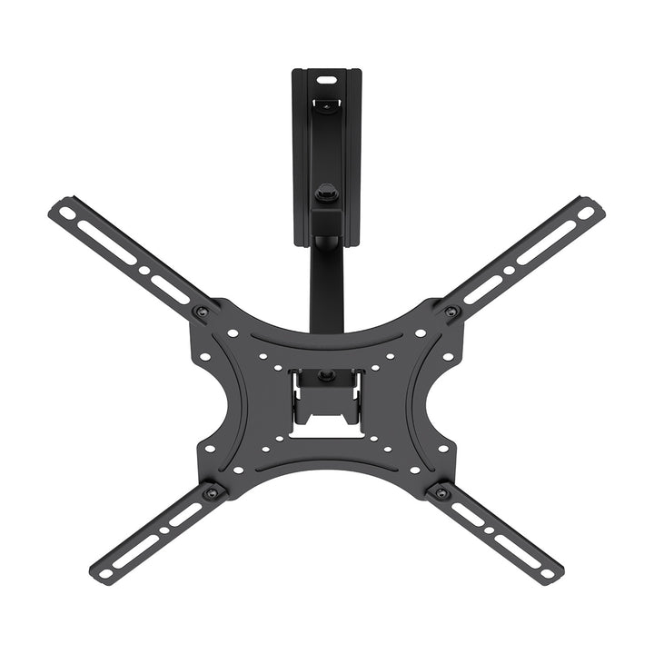 Maclean tv-beugel/hanger, max. VESA 400x400, 32-55", tot 25 kg, zwart, kantelbaar van 0° tot -15° en draaibaar van +90° tot -90°, MC-190