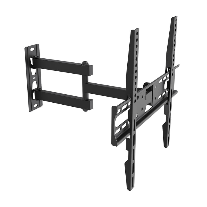 Maclean tv-beugel/hanger, max. VESA 400x400, 32-55", tot 30 kg, zwart, kantelbaar +2°~-10° en draaibaar +90°~-90°, MC-191