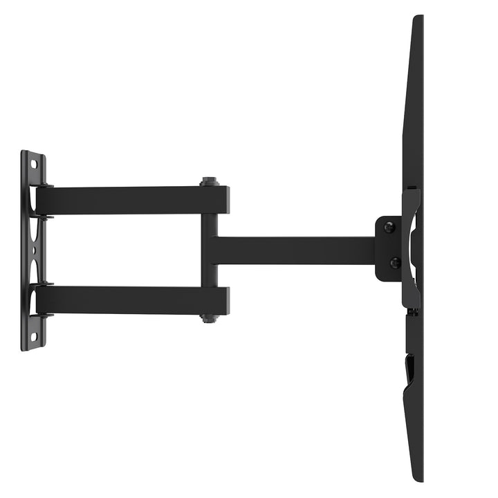 Maclean tv-beugel/hanger, max. VESA 400x400, 32-55", tot 30 kg, zwart, kantelbaar +2°~-10° en draaibaar +90°~-90°, MC-191