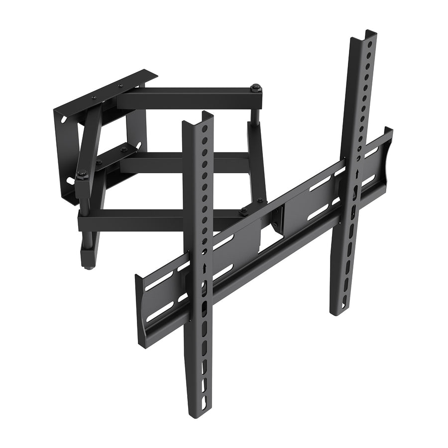 Maclean tv-beugel/hanger, max. VESA 400x400, 32-70", tot 40 kg, zwart, kantelbaar +12°~-12° en draaibaar +60°~-60°, MC-192