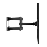 Maclean tv-beugel/hanger, max. VESA 400x400, 32-70", tot 40 kg, zwart, kantelbaar +12°~-12° en draaibaar +60°~-60°, MC-192