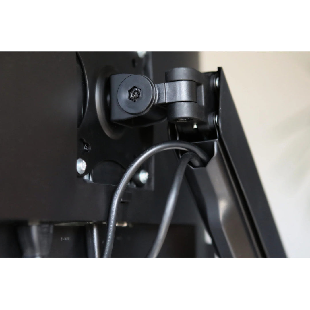 Bureauhouder voor monitor 17-32'' SAVIO, 2-9 kg, op gasveer, UM-01