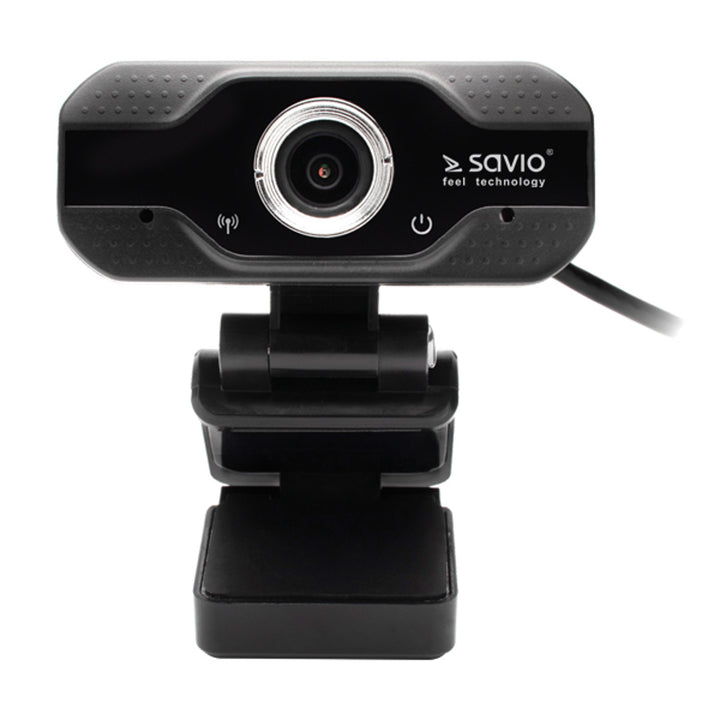 Savio webcam, Full HD-resolutie 1920x1080, microfoon, USB, SAVCAK-01