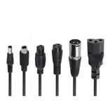 Lextool universele oplader voor scooters en elektrische voertuigen, 54,6V 2A, 6 DC-stekkers, LXG95