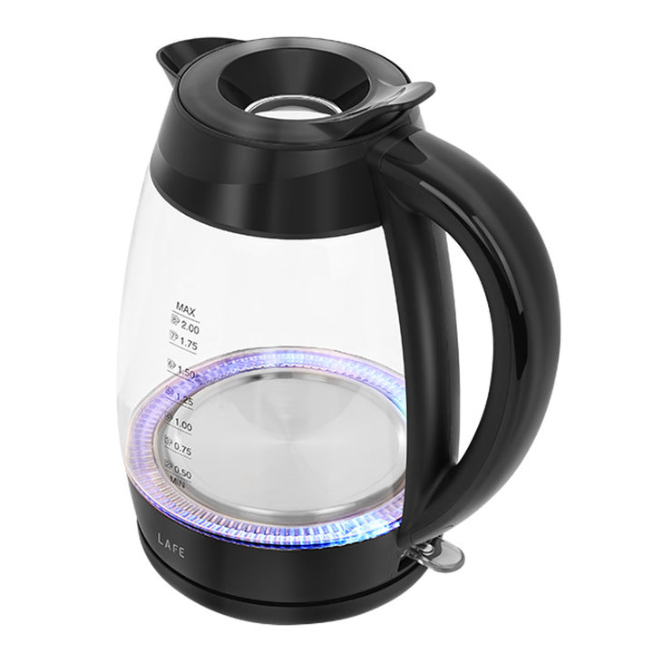 Lafe waterkoker, vermogen 2200W, inhoud 2l, glas, Essential XL