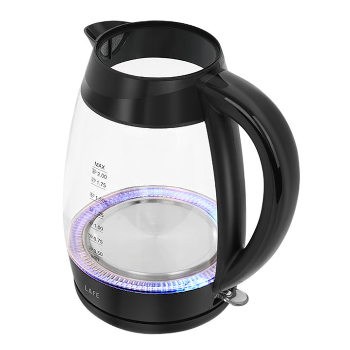 Lafe waterkoker, vermogen 2200W, inhoud 2l, glas, Essential XL