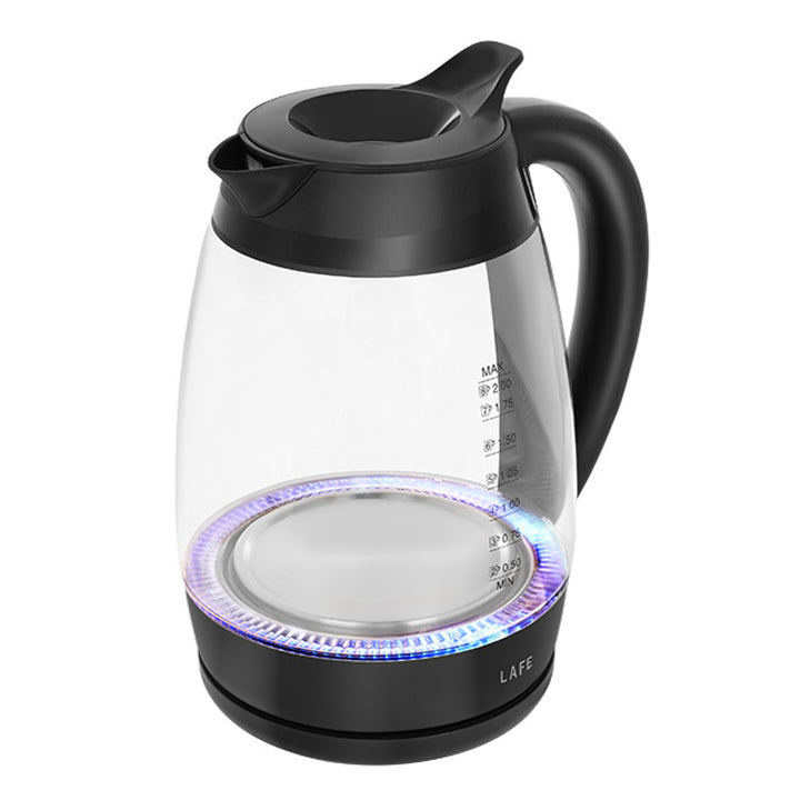 Lafe waterkoker, vermogen 2200W, inhoud 2l, glas, Essential XL