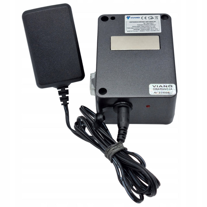 Draadloos knaagdierafschrikmiddel, marter-, muizenafschrikmiddel Viano, ingebouwde 4000mAh batterij, grote zoemer, ODA1