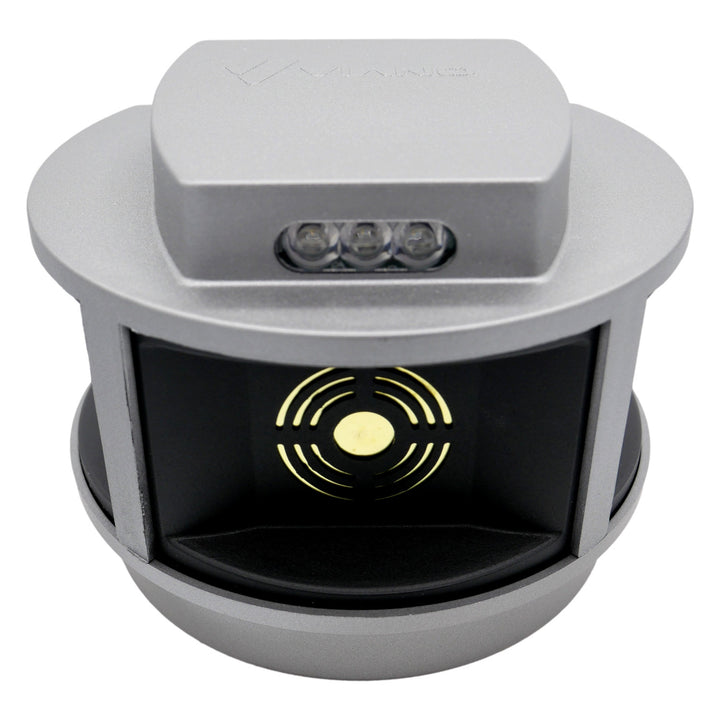 Knaagdierbestrijdingsmiddel, marterbestrijdingsmiddel, muizenbestrijdingsmiddel Viano, ultrasone generator, stroboscooppaneel, drie luidsprekers, Trio-Strob