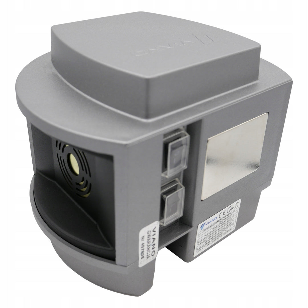 Knaagdierbestrijdingsmiddel, marterbestrijdingsmiddel, muizenbestrijdingsmiddel Viano, ultrasone generator, stroboscooppaneel, drie luidsprekers, Trio-Strob