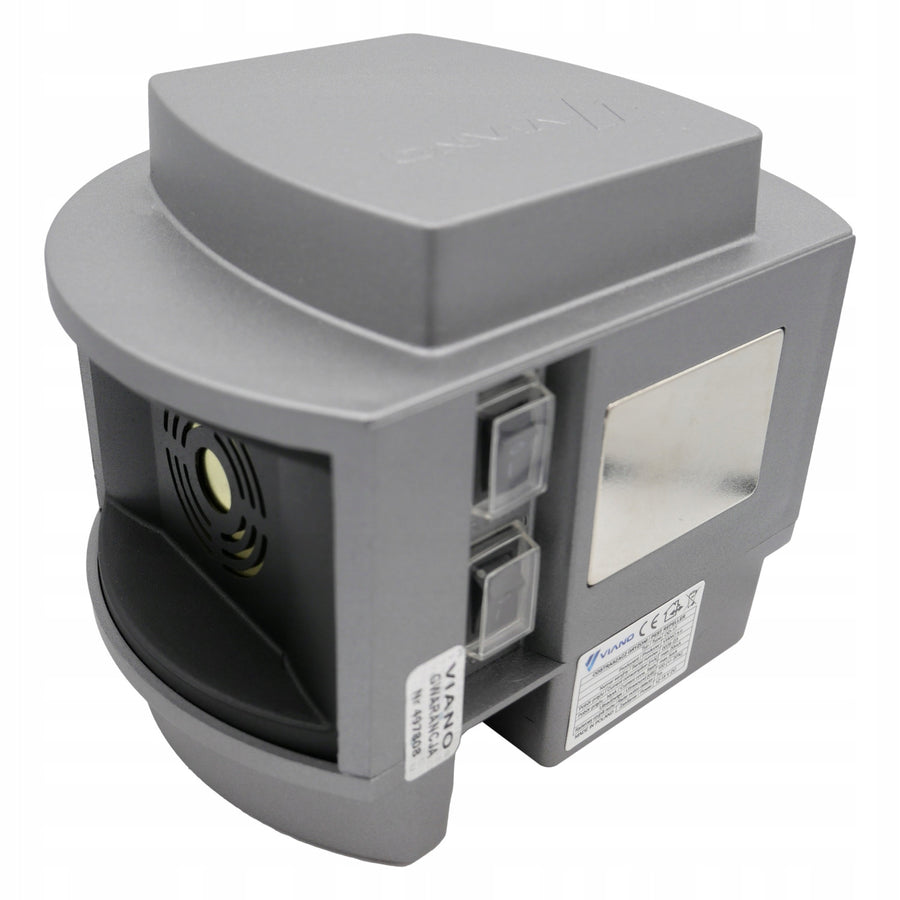 Knaagdierbestrijdingsmiddel, marterbestrijdingsmiddel, muizenbestrijdingsmiddel Viano, ultrasone generator, stroboscooppaneel, drie luidsprekers, Trio-Strob
