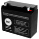 Onderhoudsvrije batterij, 12V, 15Ah, SLA, LX12150TMT
