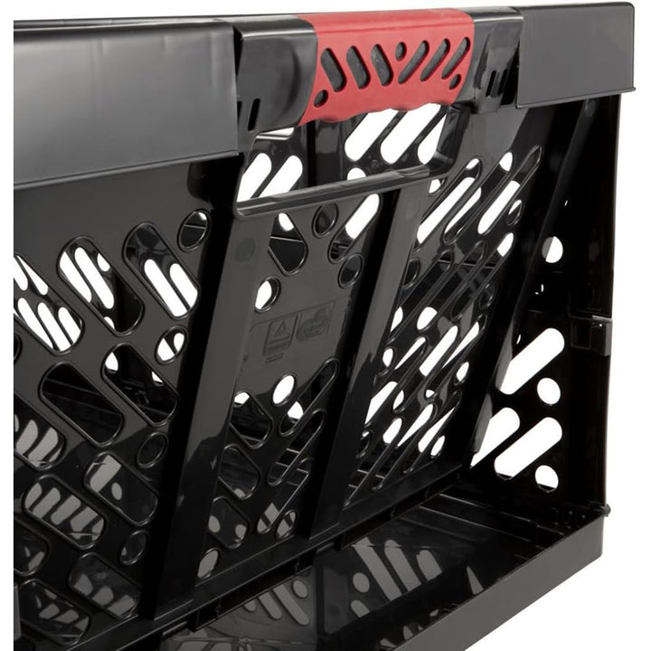 Ben Keeeper plastic opvouwbare mand, 45L, grafiet, belastbaar tot 50kg, zachte handgrepen, GS-certificaat en TUV-test, voedselveilig