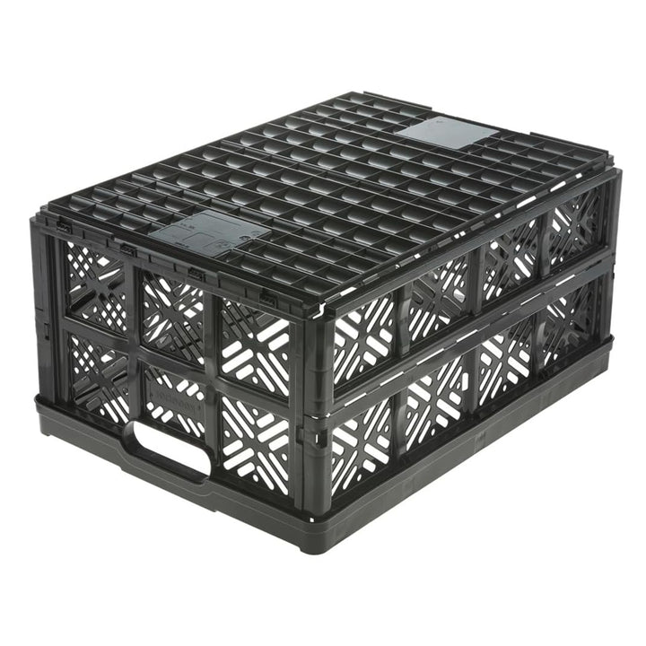 Keeeper - Klappbox - Vouwmand - opvouwbare krat 32 liter zwart