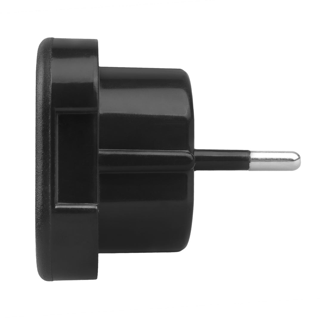 Maclean UK-stopcontact naar EU-stekkeradapter, zwart, MCE72, 2 stuks