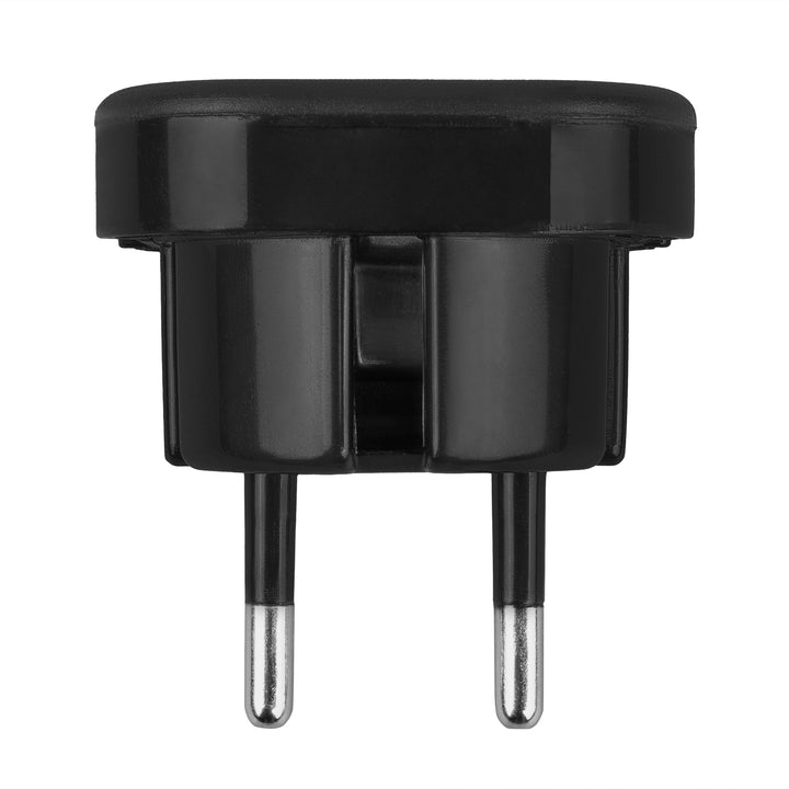 Maclean UK-stopcontact naar EU-stekkeradapter, zwart, MCE72, 4 stuks