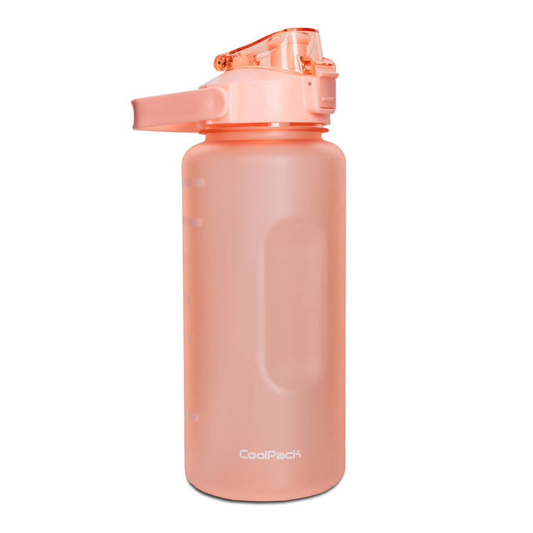Coolpack-fles, 2000 ml, PETG, pastelperzik, Cancan Z25028